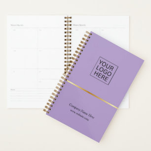Simple Minimalist Custom Logo & Text Promotional Planner