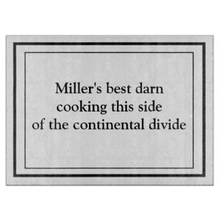 Simple Minimalist Design Cutting Board