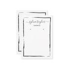 simple minimalist Earring frame display add logo