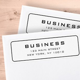 Simple Minimalist Elegant Frame Business Name