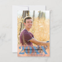 Simple, Minimalist Graduation Party