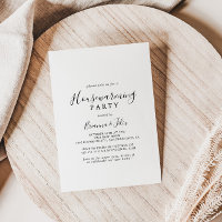 Simple Minimalist Housewarming Party