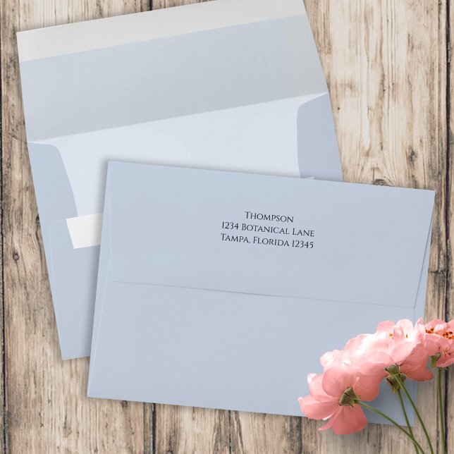 Simple Minimalist Light Blue Elegant Minimal Envelope (Creator Uploaded)