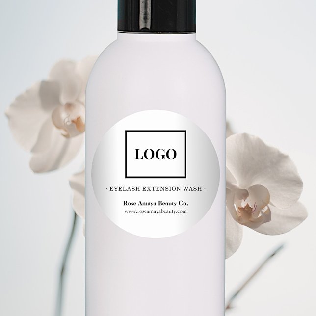 Simple Minimalist Logo Beauty Product Label (Creator Uploaded)