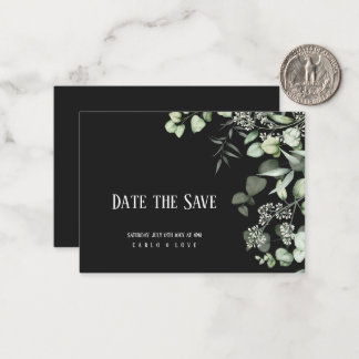 Simple Minimalist Mint Green Wedding Welcome Card