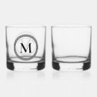 Simple Minimalist Modern Monogram and Family Name