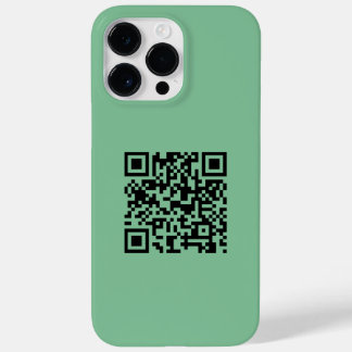 Simple Minimalist Modern Promotional QR Code Case-Mate iPhone 14 Pro Max Case