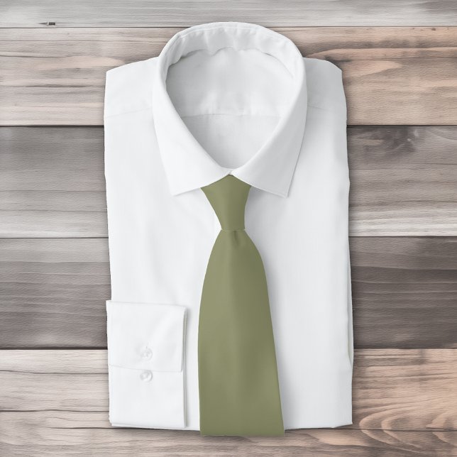 Simple minimalist pastel sage tie (Creator Uploaded)