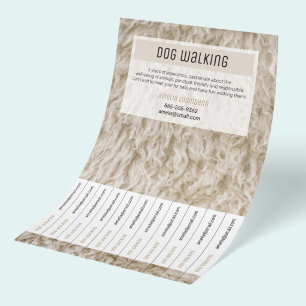 Simple Minimalist Pet Grooming Services Flyers