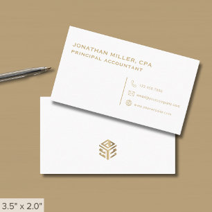 Simple Minimalist Professional Business Card