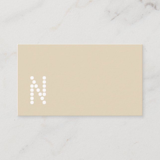 Simple Minimalist Professional Business Cards (Front)