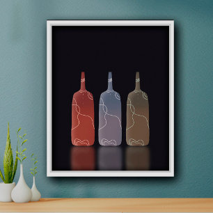 Simple Minimalist Scandinavian Poster Art Prints