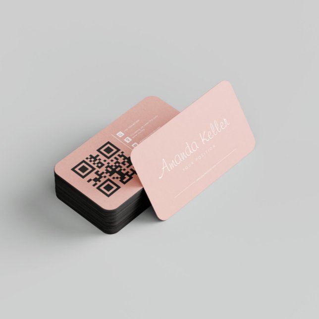 Simple Minimalist Typography Business Card (Creator Uploaded)