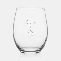 Simple Minimalist Wedding