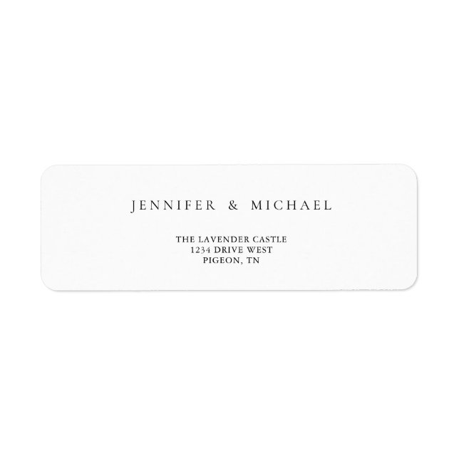 Simple Minimalistic New Home Newly Weds (Front)