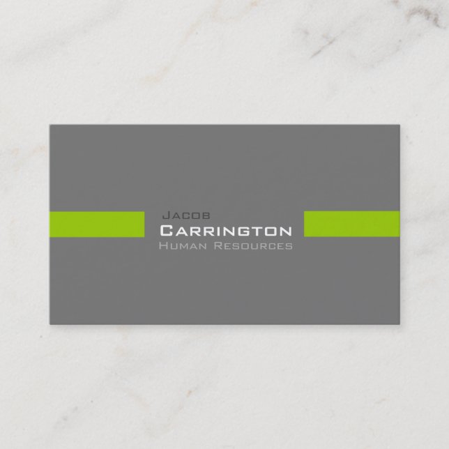 Simple Modern 619 Template Business Card (Front)