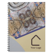 Simple Modern Abstract Accents Logo or QR Code