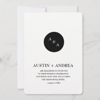 Simple, Modern and Clean Save the Date Invitation