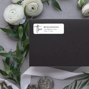 Simple Modern and Minimalist Black and White