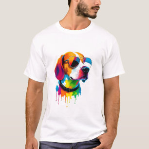 Simple, modern and trendy T-shirt with pet name an