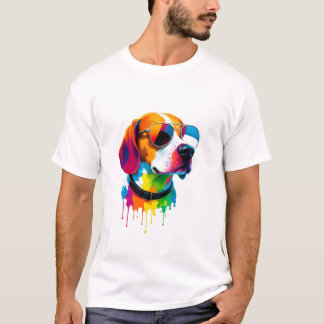Simple, modern and trendy T-shirt with pet name an