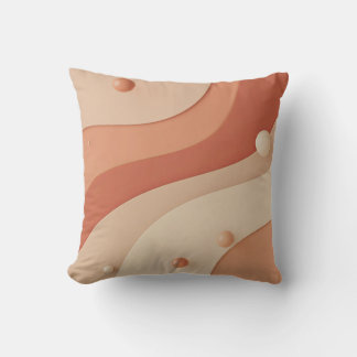 Simple Modern Art Illustration Cushion