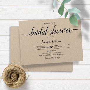 Simple Modern Bridal Shower