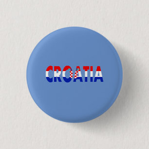 Simple Modern Bulgaria National Flag Apparel Gift 3 Cm Round Badge