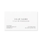 Simple Modern Business Card