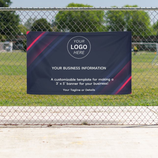 Simple Modern  Business Event Logo Text Banner (Insitu)