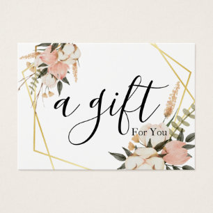 Simple & Modern Business Gift Certificate