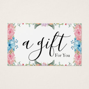 Simple & Modern Business Gift Certificate
