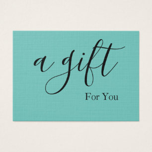 Simple & Modern Business Gift Certificate