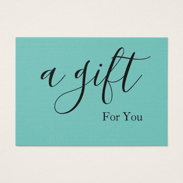 Simple & Modern Business Gift Certificate (Front)