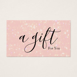Simple & Modern Business Gift Certificate