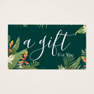 Simple & Modern Business Gift Certificate