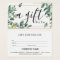 Simple & Modern Business Gift Certificate