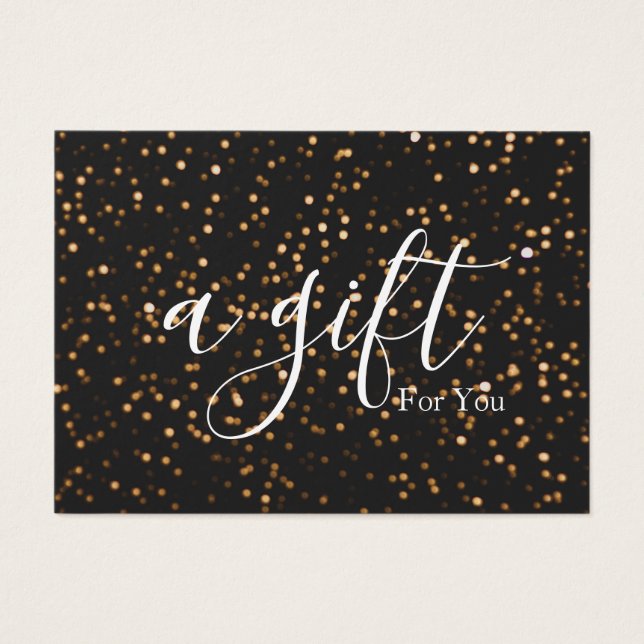 Simple & Modern Business Gift Certificate (Front)