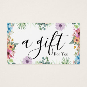 Simple & Modern Business Gift Certificate