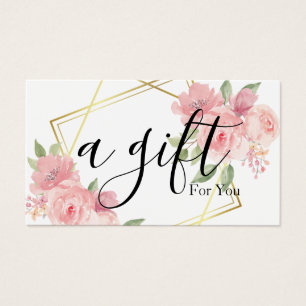 Simple & Modern Business Gift Certificate