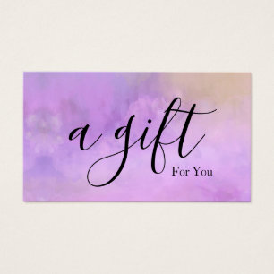 Simple & Modern Business Gift Certificate