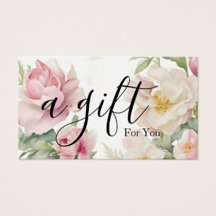 Simple & Modern Business Gift Certificate