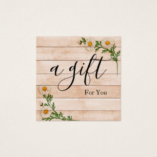 Simple & Modern Business Gift Certificate