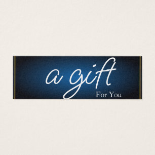 Simple & Modern Business Gift Certificate