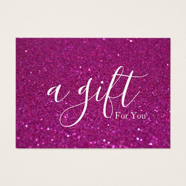 Simple & Modern Business Gift Certificate (Front)