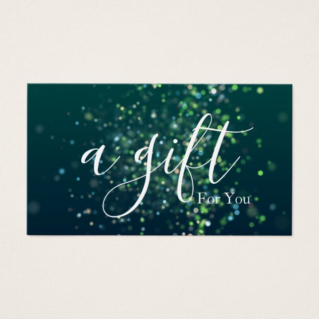 Simple & Modern Business Gift Certificate (Front)