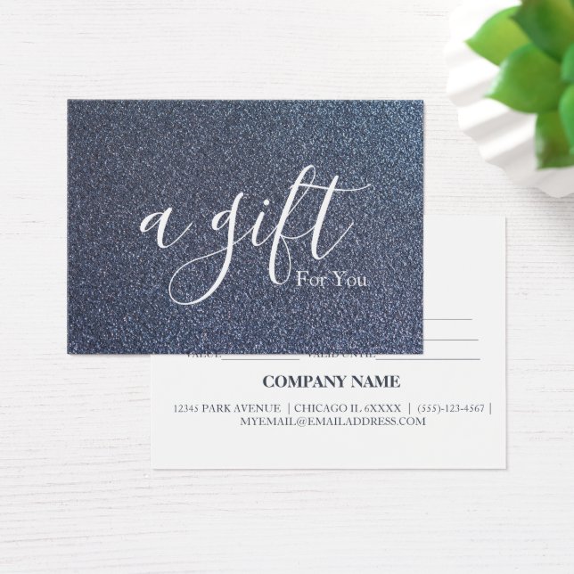 Simple & Modern Business Gift Certificate (Desk)