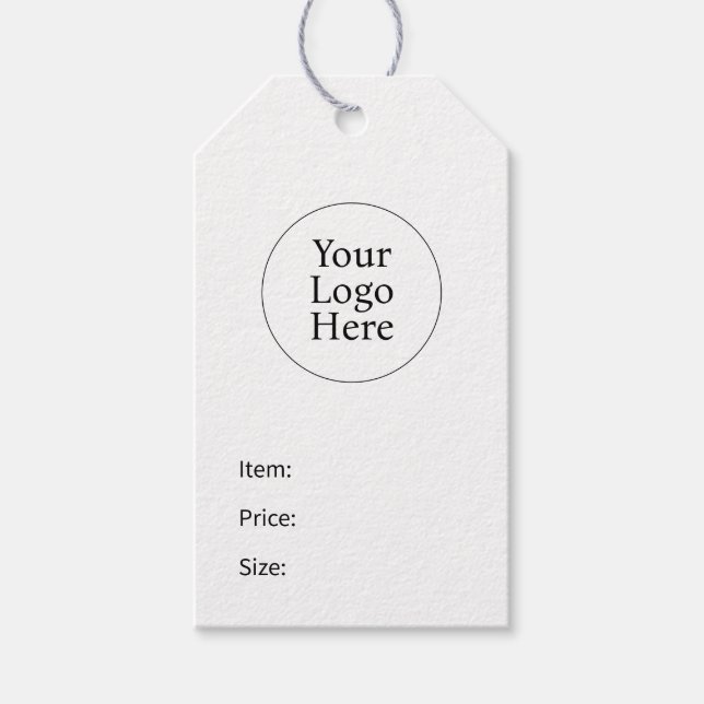 Simple Modern Business Price Tag (Front)