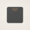 Simple Modern Charcoal Black  Earring Display Card