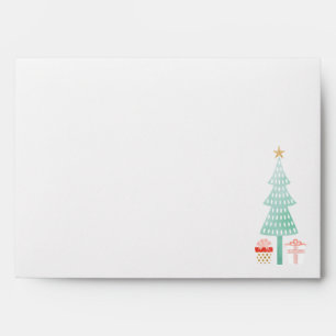 Simple Modern Christmas Envelope